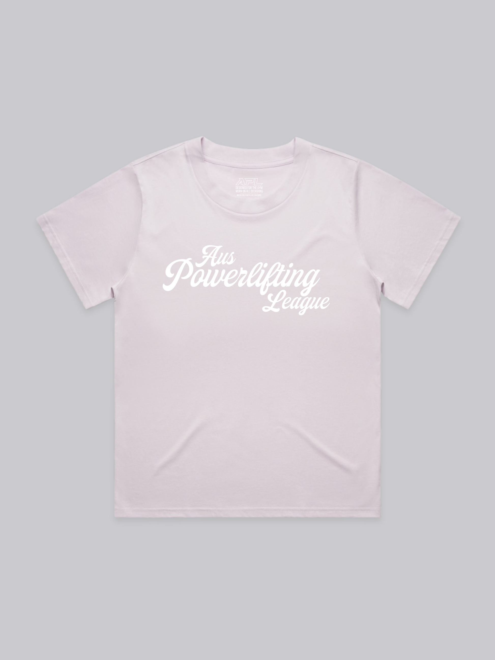 Women's Script Tee Orchid