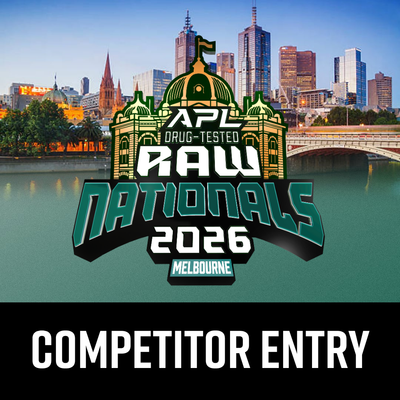 Drug Tested Raw Nationals - Melbourne 2026