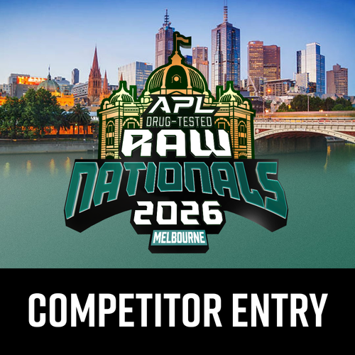 Drug Tested Raw Nationals - Melbourne 2026