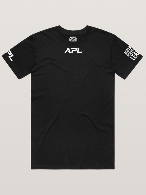 Mens APL Comp Shirt - Black with white