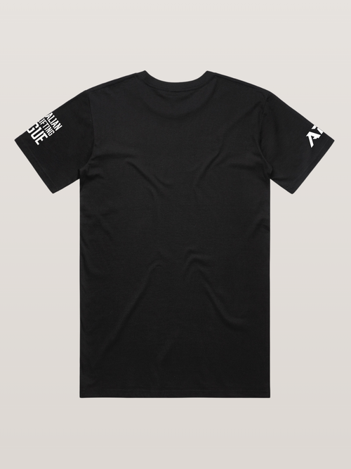 Mens APL Comp Shirt - Black with white