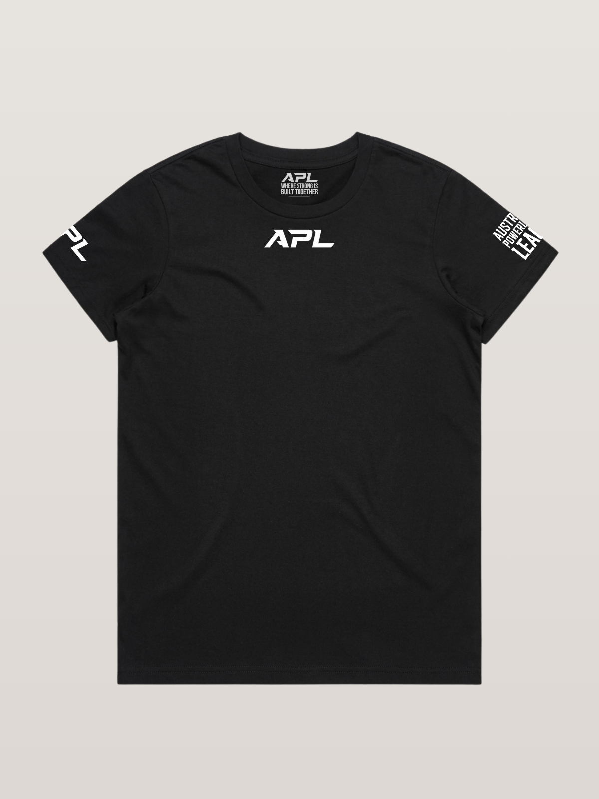 Womens APL Comp Shirt - Black with white